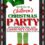 Children’s Christmas PARTY is Coming!!!